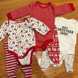 Bundle of 3 Christmas outfits
